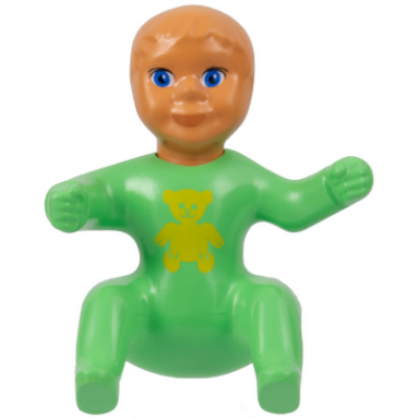 belville baby boy - bear pattern