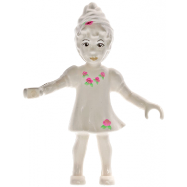 belville fairy millimy - white with flowers pattern