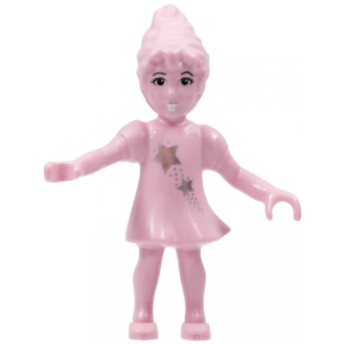 belville fairy millimy - pink with stars pattern