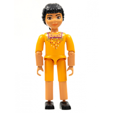 belville female - princess paprika medium orange top