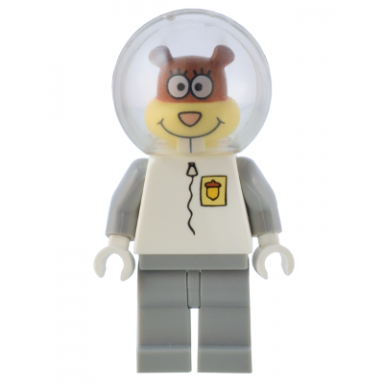 sandy cheeks - light bluish gray legs
