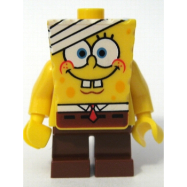 spongebob - bandage on head