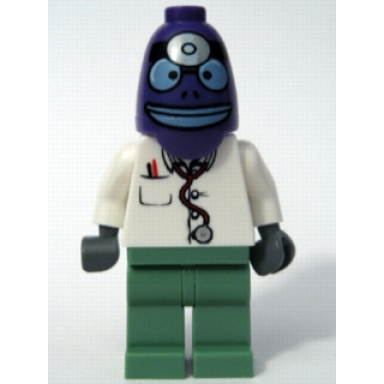 bikini bottom emergency room doctor - chest pocket