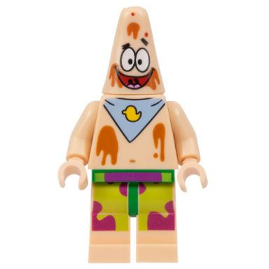 patrick - bib ice cream splotches