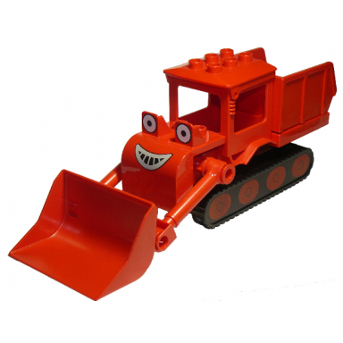 duplo muck - looking straight 1 red 2 x 4 plate