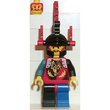 dragon knights - dragon master red plumes