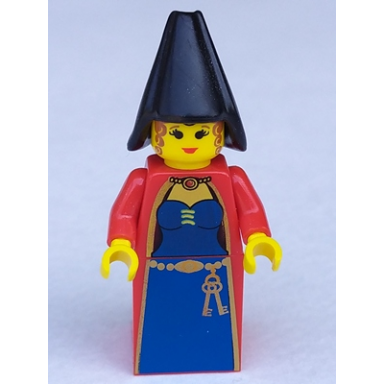 knights kingdom i - queen leonora maiden with black cone hat
