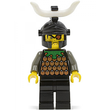 knights kingdom i - gilbert the bad black dragon helmet horns