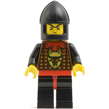 knights kingdom i - robber 2 black chin-guard