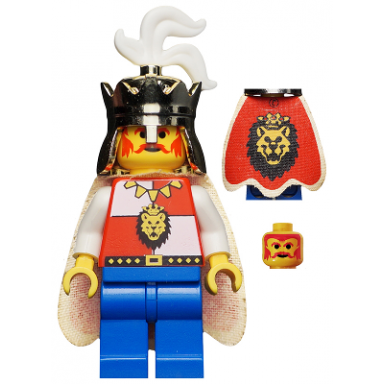 royal knights - king with cape and blue legs