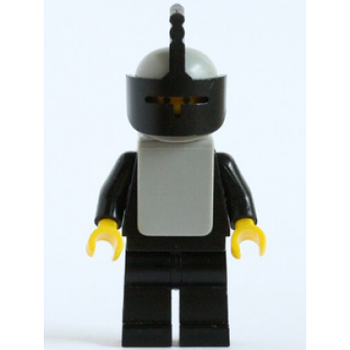 classic - yellow castle knight black cavalry