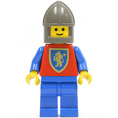 crusader lion - blue legs dark gray chin-guard