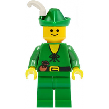 forestman - pouch green hat white feather