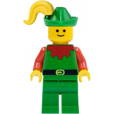 forestman - red green hat yellow plume