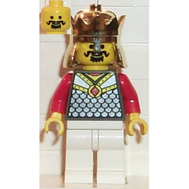 chess king red plastic cape