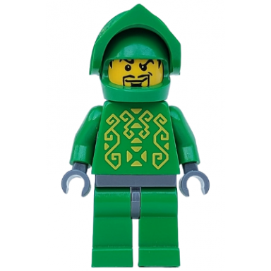 knights kingdom ii - rascus without armor printed torso