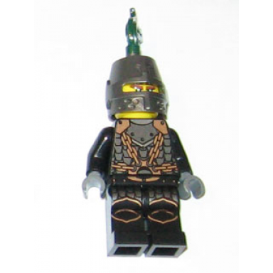 kingdoms - dragon knight scale mail with chains helmet closed bared teeth