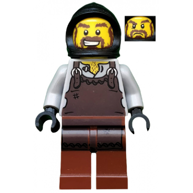 kingdoms - blacksmith with dark brown apron