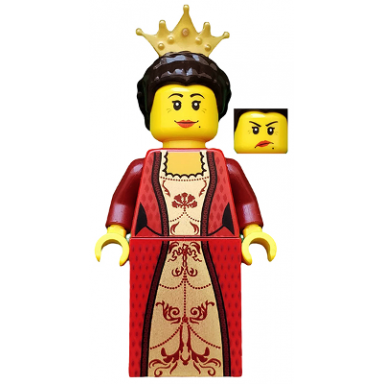 kingdoms - queen with dark brown hair
