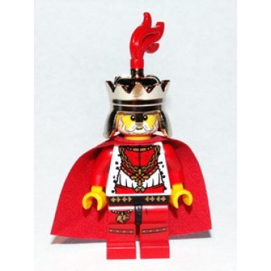 kingdoms - lion king with plume chess king