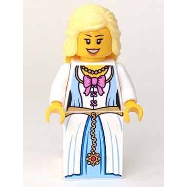 princess bright light yellow hair