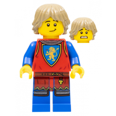 lion knight - male dark tan hair
