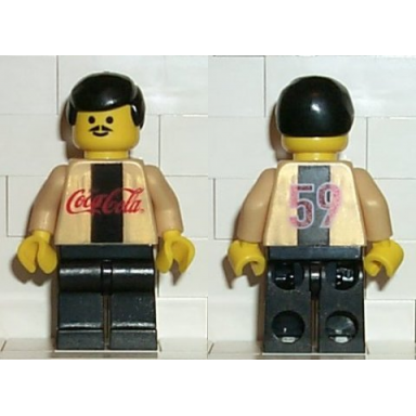 soccer player coca-cola secret player a - gold