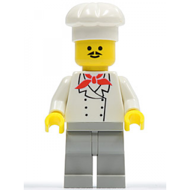 chef - light gray legs moustache