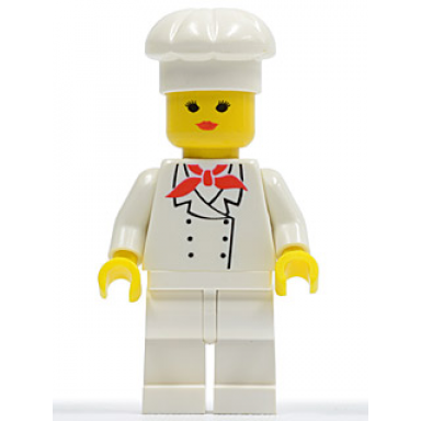 chef - white legs female
