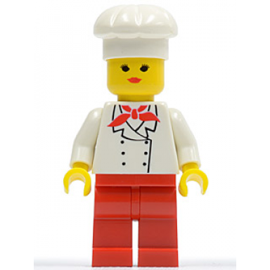 chef - red legs female