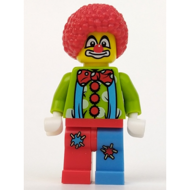 circus clown series 1 minifigure only without stand and accessories