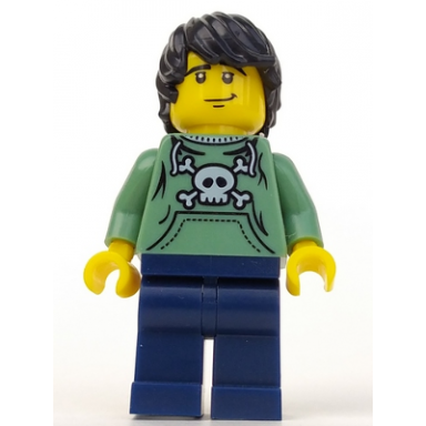 skater series 1 minifigure only without stand and accessories