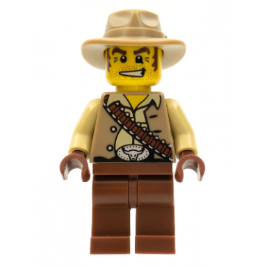cowboy series 1 minifigure only without stand and accessories