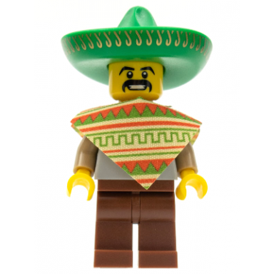 mariachi maraca man series 2 minifigure only without stand and accessories