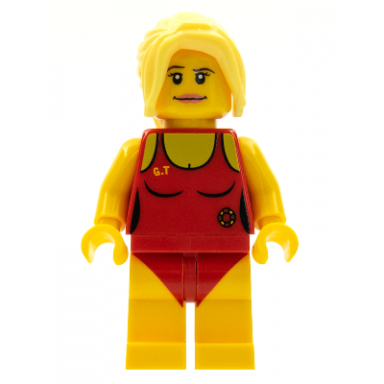 lifeguard series 2 minifigure only without stand and accessories