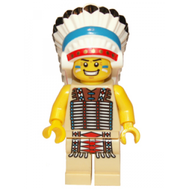 tribal chief series 3 minifigure only without stand and accessories