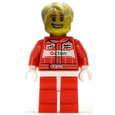race car driver series 3 minifigure only without stand and accessories