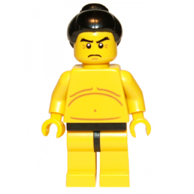 sumo wrestler series 3 minifigure only without stand and accessories