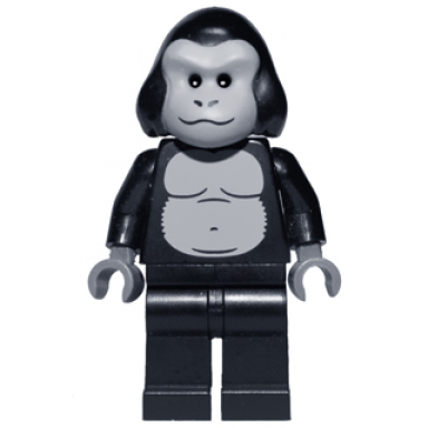gorilla suit guy series 3 minifigure only without stand and accessories