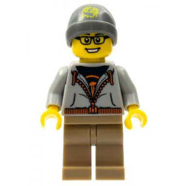 street skater series 4 minifigure only without stand and accessories