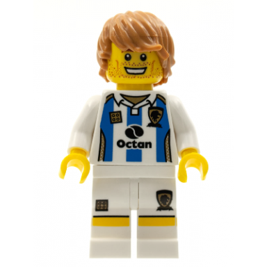 soccer player series 4 minifigure only without stand and accessories