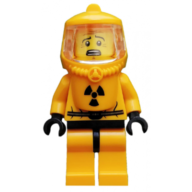 hazmat guy series 4 minifigure only without stand and accessories
