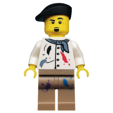 artist series 4 minifigure only without stand and accessories