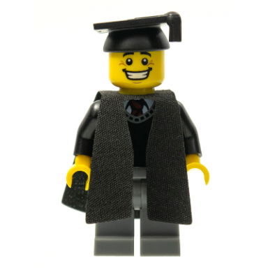 graduate series 5 minifigure only without stand and accessories