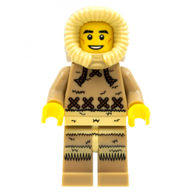 ice fisherman series 5 minifigure only without stand and accessories