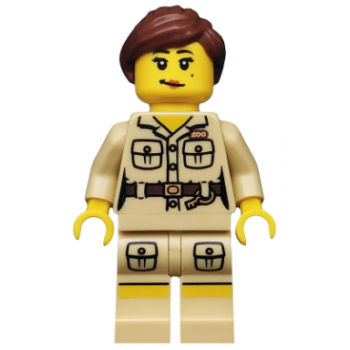 zookeeper series 5 minifigure only without stand and accessories