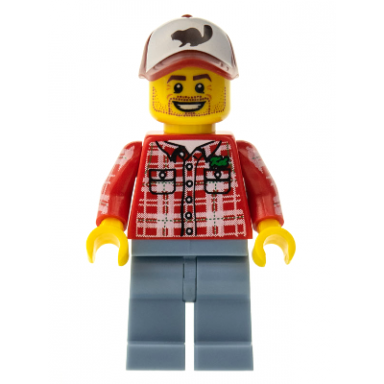 lumberjack series 5 minifigure only without stand and accessories
