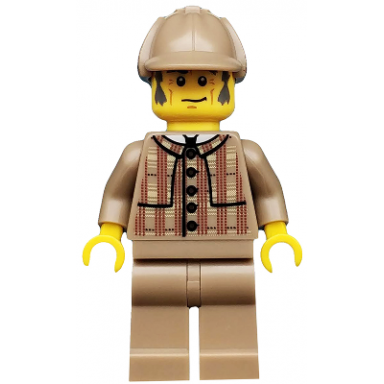 detective series 5 minifigure only without stand and accessories