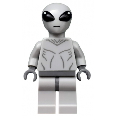 classic alien series 6 minifigure only without stand and accessories