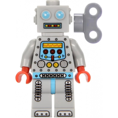 clockwork robot series 6 minifigure only without stand and accessories